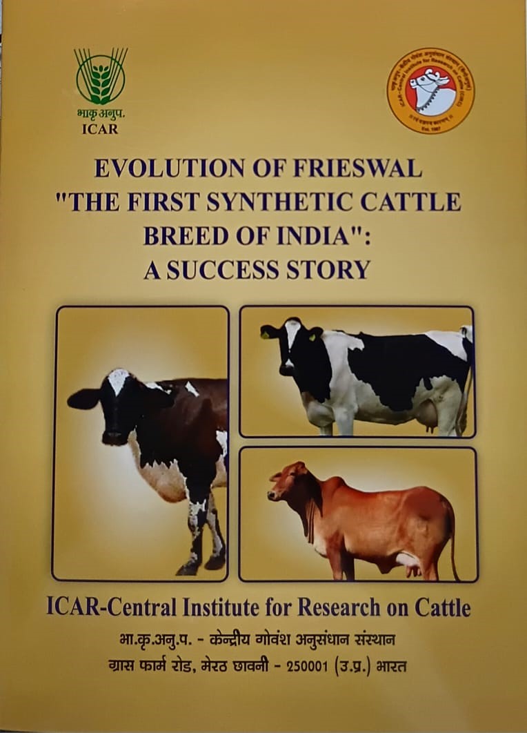 First Synthetic Cattle Breed of India FRIESWAL
